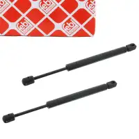2x febi 01786 Heckklappend&auml;mpfer f&uuml;r BMW 3er E36 Limousine + Coupe 51241960862