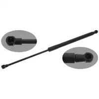 febi 47078 Heckklappendämpfer Gasfeder für PEUGEOT 208 1 ohne Spoiler 9676494780