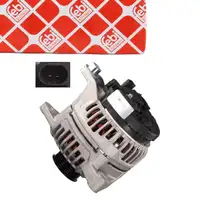 febi 101548 Lichtmaschine Generator 12V 120A f&uuml;r AUDI A4 B5 SKODA Superb 1 Passat B5/5.5