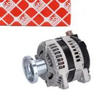 febi Lichtmaschine Generator Autogenerator 12V 150A f&uuml;r FORD Focus 2 Focus C-Max 1.8