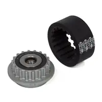 febi Freilauf-Riemenscheibe + Kupplungsmuffe + Werkzeug f&uuml;r VW T5 Touareg Phaeton