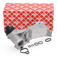 febi &Ouml;lk&uuml;hler + &Ouml;lfilter + Geh&auml;use f&uuml;r OPEL AstraH J Insignia A Zafira C 1.6 1.8 25199751