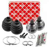 2x febi Gelenksatz Antriebswelle f&uuml;r VW Golf 7 Passat B7 Touran 1T AUDI Q3 vorne radseitig