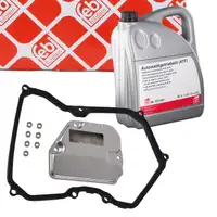 febi Getriebefilter Dichtung 5L Getriebe&ouml;l f&uuml;r VW California Multivan Transporter 09K