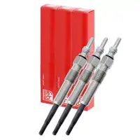 3x febi 176459 Gl&uuml;hkerze f&uuml;r AUDI A2 8Z0 1.4 TDI 90 PS 11.2003-08.2005 N10140108