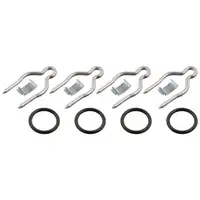 4x febi 102446 Halteklammer Heizungsschlauch f&uuml;r OPEL Astra G Zafira A B C 1618143