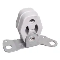 febi 103491 Halter Auspuff Schalld&auml;mpfer f&uuml;r AUDI Q7 4L TOUAREG 3.0-4.2 TFSI hinten rechts