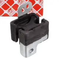 febi 173237 Auspuffgummi Haltegummi f&uuml;r RENAULT Clio 3 4 DACIA Duster Logan Sandero vorne