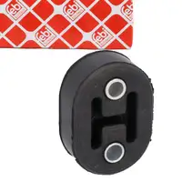 febi Halter Auspuff Schalld&auml;mpfer f&uuml;r NISSAN 350Z 370Z Almera Evailia X-Trail 1 NV200