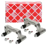 2x febi Halter Bremssattel f&uuml;r VW Golf 4 Polo 4 A2 A3 8L1 Leon 1M Fabia Octavia 1 hinten