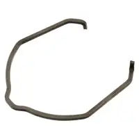 2x Dichtring + Halteklammer Ladeluftschlauch f&uuml;r AUDI SEAT SKODA VW 1.9/2.0 TDI