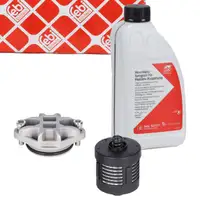febi Getriebefilter + 1L Hochleistungs&ouml;l Haldex-&Ouml;l ALLRAD HALDEX f&uuml;r VOLVO