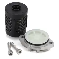 febi Hydraulikfilter Haldex + 1L ORIGINAL Achsgetriebeöl für VOLVO S60 S80 V60 XC60 XC70