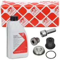 febi Hydraulikfilter Haldex-Kupplung + 1L &Ouml;l f&uuml;r VW Golf 5 Passat B6 T5 A3 8P Allrad