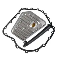 febi Getriebefilter Satz + 8L MEYLE Getriebe&ouml;l f&uuml;r AUDI A4 B6 B7 A6 C5 C6 A8 CVT-Getriebe