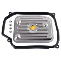 febi Getriebefilter Satz + 3L MEYLE Getriebe&ouml;l f&uuml;r VW Golf 3 4 AUDI A3 8L1 4-Gang AG4