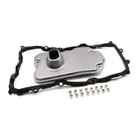 febi Getriebefilter + Dichtung + 6L Getriebeöl für VW Touareg 7L AUDI 4LB Cayenne 9PA 09D