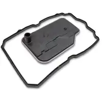 febi Getriebefilter + Dichtung + 8L FUCHS Getriebe&ouml;l f&uuml;r MERCEDES 722.9 7G-TRONIC