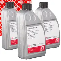 3L 3 Liter febi 02615 Hydraulik&ouml;l ZH-M GELB BMW MERCEDES MB 343.0