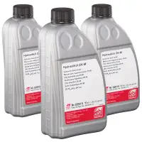3L 3 Liter febi 02615 Hydraulik&ouml;l ZH-M GELB BMW MERCEDES MB 343.0