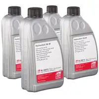 4L 4 Liter febi 02615 Hydraulik&ouml;l ZH-M GELB BMW MERCEDES MB 343.0