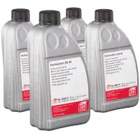 4L 4 Liter febi 02615 Hydraulik&ouml;l ZH-M GELB BMW MERCEDES MB 343.0