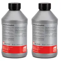 2L 2 Liter febi 46161 Hydraulik&ouml;l GR&Uuml;N AUDI BMW MINI OPEL SAAB VOLVO VW