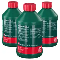 3L 3 Liter febi 06161 Hydraulik&ouml;l GR&Uuml;N AUDI BMW FORD MINI OPEL PSA VOLVO VW