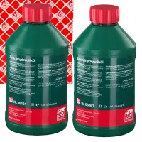 2L 2 Liter febi 06161 Hydraulik&ouml;l GR&Uuml;N AUDI BMW FORD MINI OPEL PSA VOLVO VW