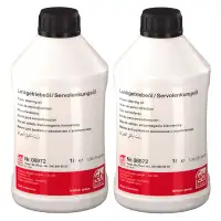 2L 2 Liter febi 08972 Hydraulik&ouml;l Servo&ouml;l GELB CHRYSLER DODGE IVECO MERCEDES VW