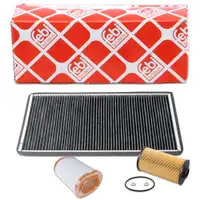 febi Filterset Filterpaket f&uuml;r LAND ROVER Range Rover 3 L322 4.4 4x4 M62 B44 286 PS