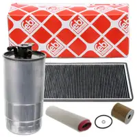 febi Filterset Filterpaket 4-tlg f&uuml;r LAND ROVER Range Rover 3 L322 3.0 D 4x4 177 PS
