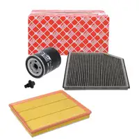 febi Filterset 4-tlg f&uuml;r FORD Tourneo Custom Transit V362 V363 2.0 EcoBlue 105-185 PS