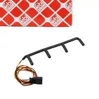 febi Kabel Rep.-Satz Gl&uuml;hkerze f&uuml;r VW Polo 4 9N SEAT Ibiza 3 SKODA Superb 1.9/2.0 TDI