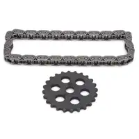 febi Steuerkettensatz + ELRING Ventildeckeldichtung f&uuml;r BMW E81-88 E90-93 E60 X1 X3 N47