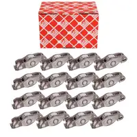 16x febi 37616 Kipphebel Schlepphebel für MERCEDES W169 W245 160-200CDI OM640 6420500133