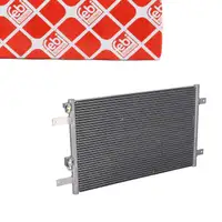 febi 194603 Kondensator Klimaanlage f&uuml;r VW Sharan SEAT Alhambra FORD Galaxy 1 1.8-2.0 2.8