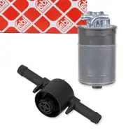 febi Kraftstofffilter + Ventil f&uuml;r VW Passat B5 B5.5 AUDI A4 B5 B6 A6 C5 Superb 1 2.5 TDI