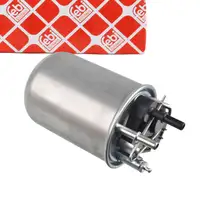 febi 183849 Kraftstofffilter Dieselfilter f&uuml;r NISSAN Juke F15 Pulsar C13 1.5 dCi 110 PS