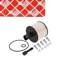 febi 101654 Kraftstofffilter Dieselfilter f&uuml;r DACIA MERCEDES OM607 NISSAN RENAULT 1.5 dCi