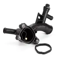 febi Wasserflansch + 2L ORIGINAL K&uuml;hlerfrostschutz DEX-COOL f&uuml;r OPEL 1.4 Turbo
