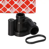 febi K&uuml;hlmittelflansch + Dichtung f&uuml;r AUDI A4 B8 A5 8T 8F A6 C7 VW Touareg 3.0 TDI/TFSI