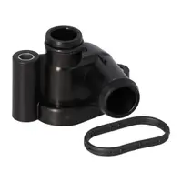 febi K&uuml;hlmittelflansch + Dichtung f&uuml;r AUDI A4 B8 A5 8T 8F A6 C7 VW Touareg 3.0 TDI/TFSI