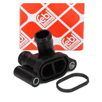 febi Coolant Flange + Gasket for AUDI A4 B8, A5 8T, 8F, A6 C7, VW Touareg 3.0 TDI/TFSI