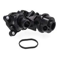 febi K&uuml;hlmittelflansch + Regelventil f&uuml;r AUDI A4 A6 A7 A8 Q5 Q7 VW Touareg 3.0 TDI