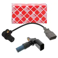 febi Kurbelwellen- + Nockenwellensensor f&uuml;r VW Golf 4 5 Passat B6 Touran A3 8L1 8P 1.6