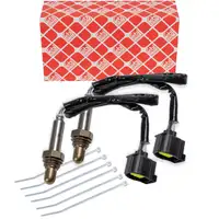 2x febi VOR+NACH Kat Lambdasonde f&uuml;r JEEP Cherokee (KK) 3.7 V6 SMART FORTWO 453 0.9 1.0