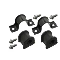 2x febi 44927 Stabilisatorlager 24mm + Halterung f&uuml;r MERCEDES Sprinter 35-t 5-t B906 vorne