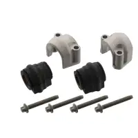 2x febi 46186 Stabilisatorlager 21mm + Halterung f&uuml;r MERCEDES W203 S203 CL203 C209 vorne