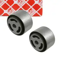 2x febi Lagerung Differential f&uuml;r MERCEDES-BENZ E-Klasse W211 S211 C219 Hinterachse vorne